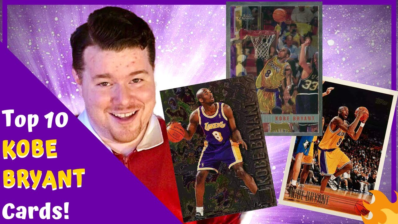 Top 10 Kobe Bryant Cards from the 90s! Rare & Valuable Kobe Bryant Cards [S3 E22] YouTube