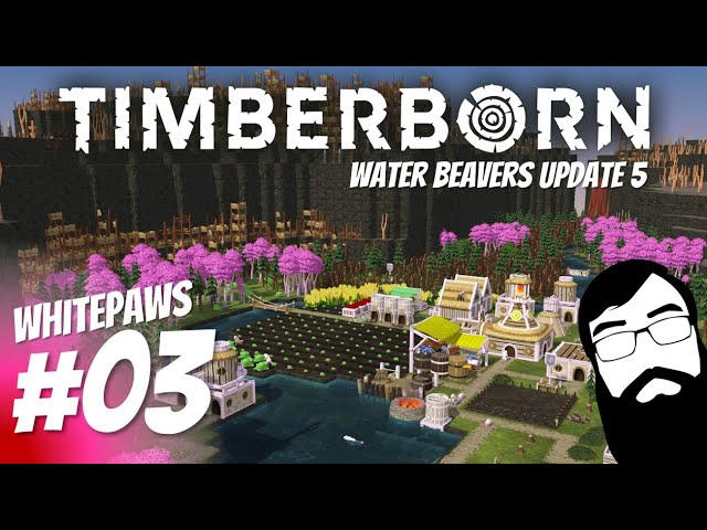 Time for a little bit of technology! Timberborn Waterbeavers Update 5 Episode 03 class=