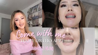 Braces Vlog Ep.13 Come With Me To My Ortho Appointment Teeth Updates, Wires Changed, Power Chain