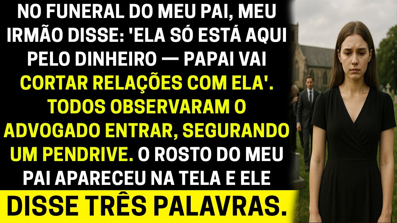 A família riu de mim no funeral do meu pai... até que o testamento foi lido em voz alta