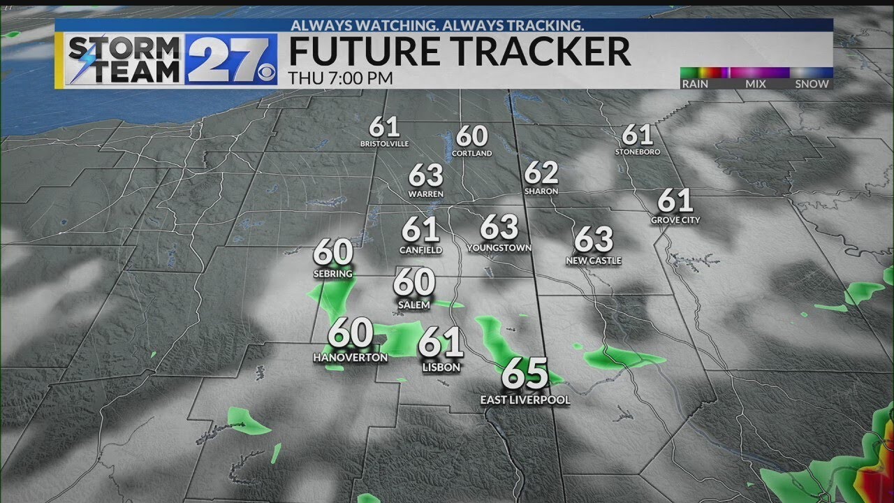 Another storm system on the way to start the weekend - YouTube