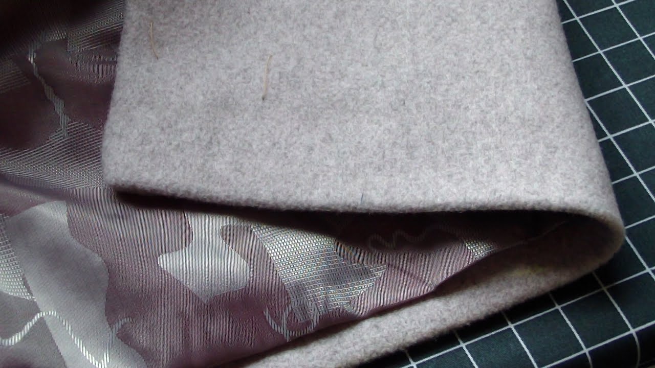 Sewing a Coat. Part 4. How to Hem a Coat YouTube