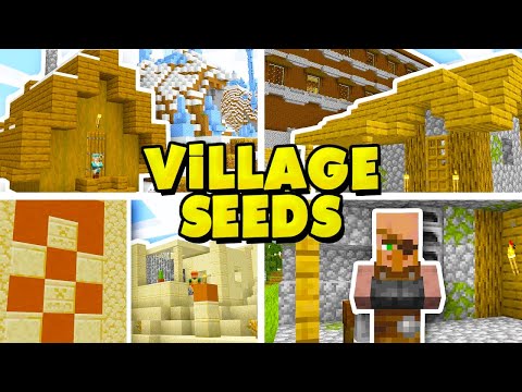 TOP 20 BEST NEW VILLAGE SEEDS For Minecraft 1.16.5! (Minecraft Java Edition Seeds)