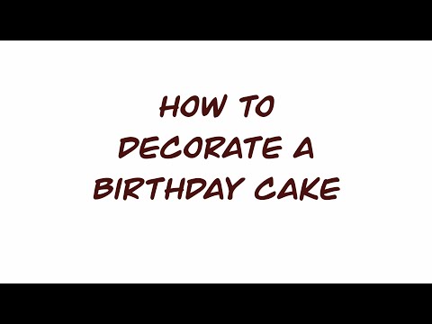 Video: How To Decorate A Birthday