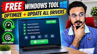 This FREE Windows OPTIMIZER Also Updates ALL Drivers Automatically 🚀 screenshot 4
