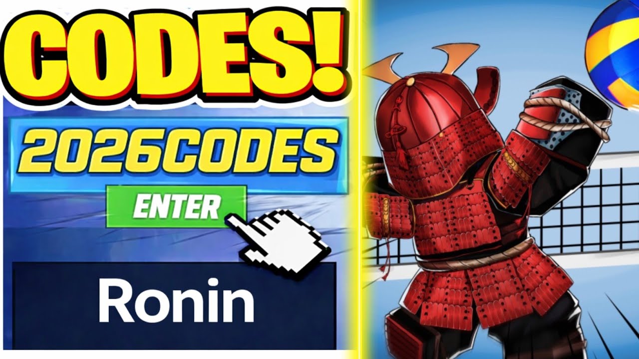 NEW CODES ROBLOX VOLLEYBALL LEGENDS CODES 2026 VOLLEYBALL LEGENDS 