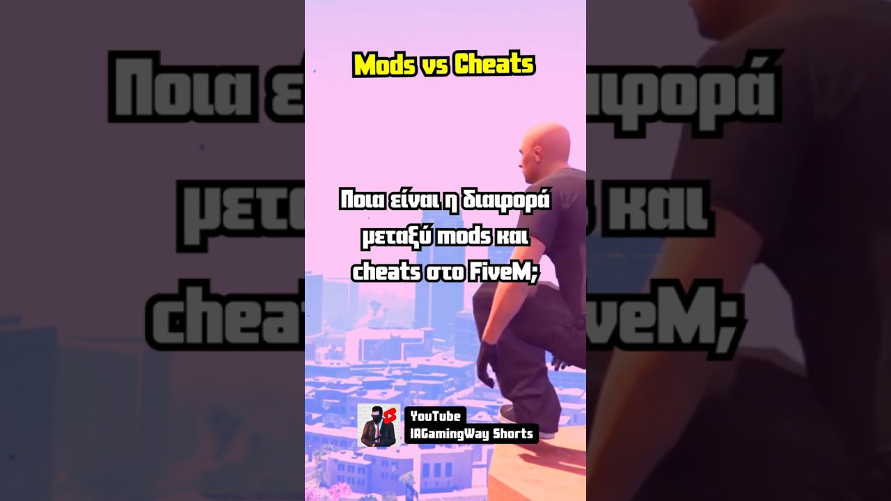 Mods Vs Cheats