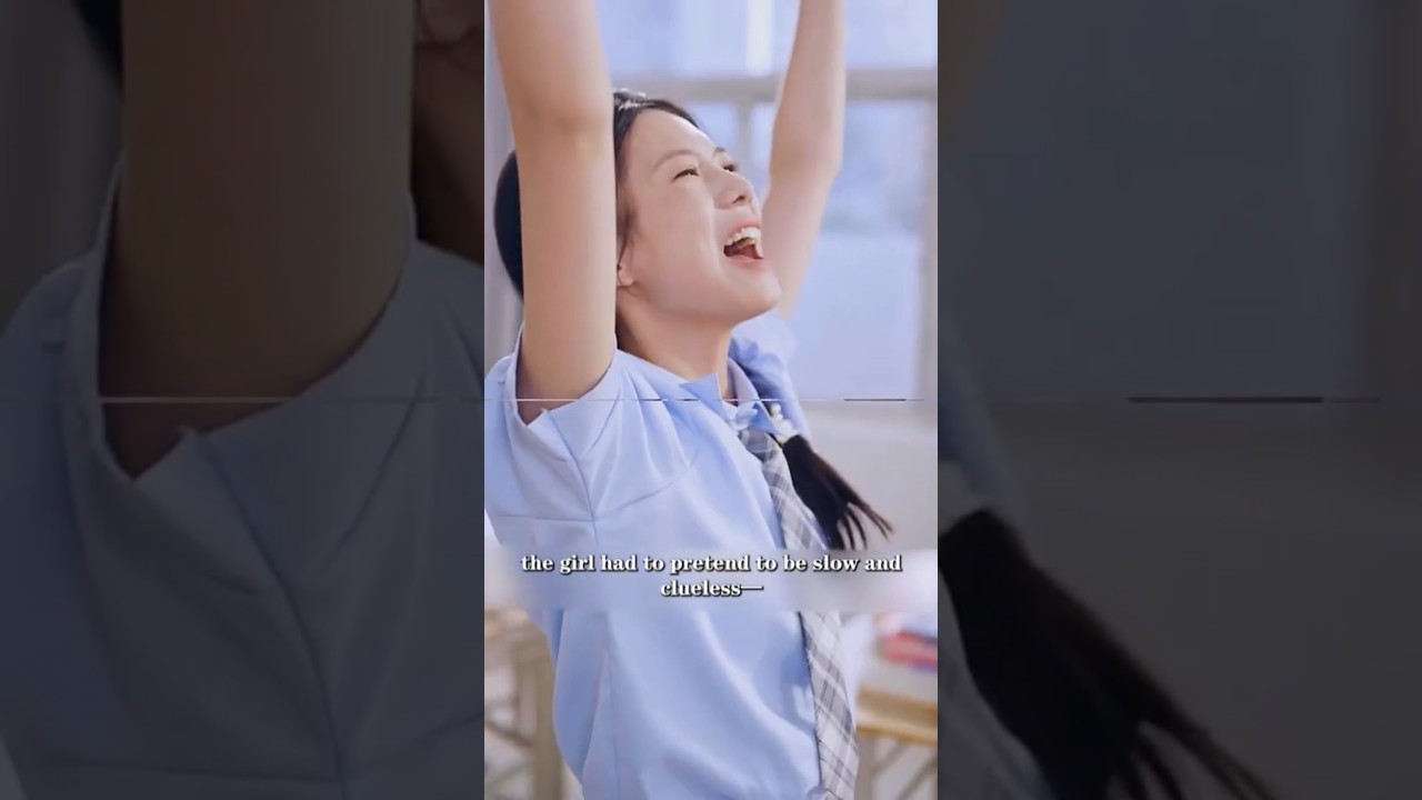 The dumb and clueless girl turns out to be a genius.