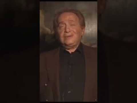 Legendary comedian Jackie Mason singing Hanukkah song. #hanukkah