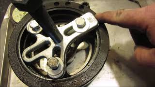 02 BUICK RENDEZVOUS 3400  HARMONIC DAMPER REPLACEMENT  (GOOD BAD & UGLY)