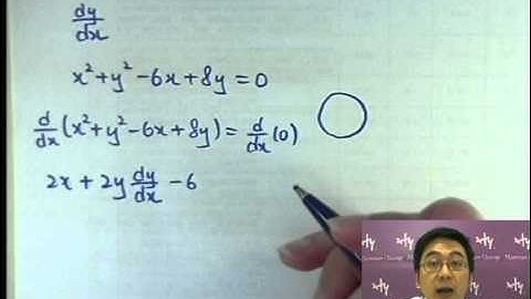Herman Yeung - Calculus -  Implicit Differentiation 隱函數微分