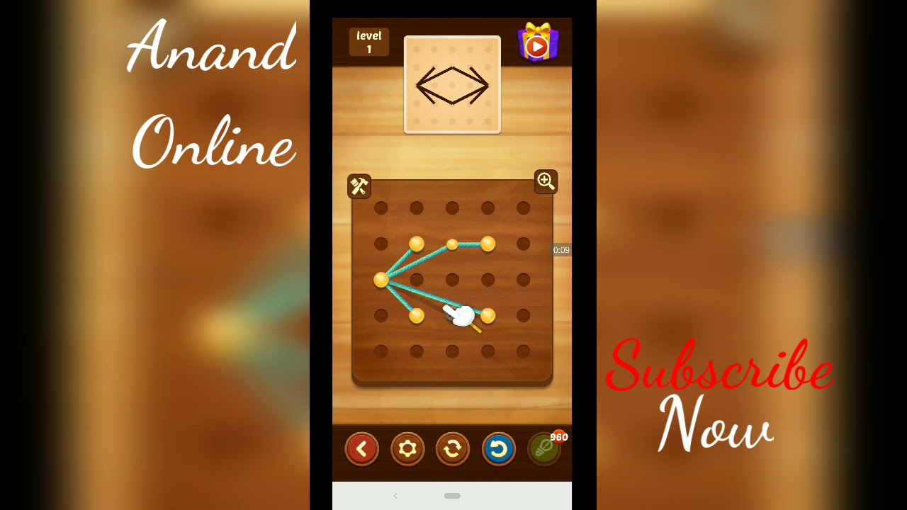 Line Puzzle: String Art |Pine|  |Level 1-20| Part - 10