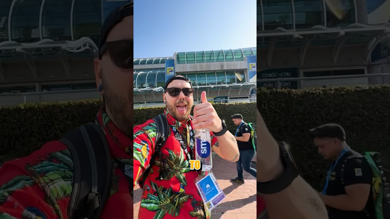 A day in the life of a Content Creator at San Diego Comic Con 🤙