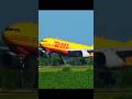 RARE DHL APPROACH AT AMSTERDAM 🙌✈️ #shorts #b777 #dhl