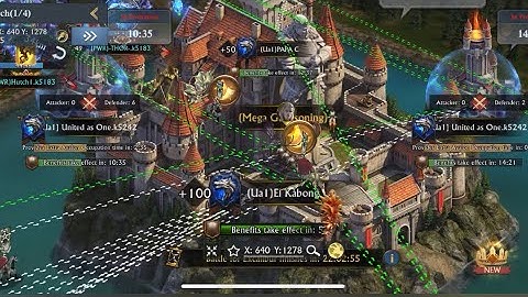 Eat our Double mega? then our beast showtime 😈😂😂 - KVK - King of Avalon