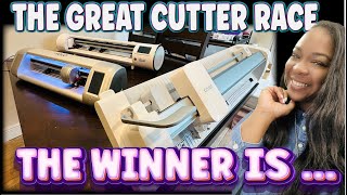 WHICH CRAFT CUTTER IS FASTER? CRICUT VENTURE, SISER ROMEO OR STARCRAFT SOLOS | BLING DESIGN TEST