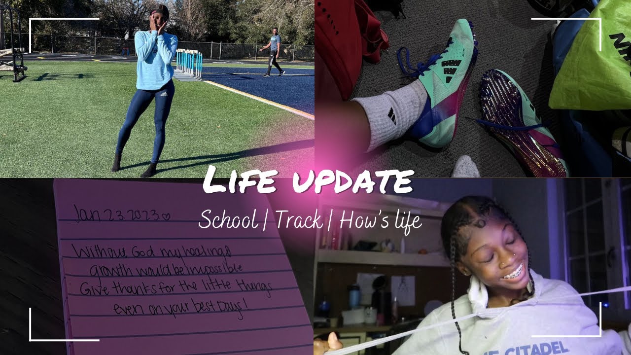Life Update: School | Track Season (Why have I been so happy 👀)