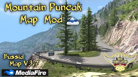 Bussid Map Mod V3.7_ Download Mountain Puncak Map Mod For Bus simulator indonesia // Bussid map mod