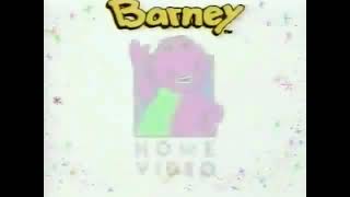 Barney Home Video Logo 0.38X Speed