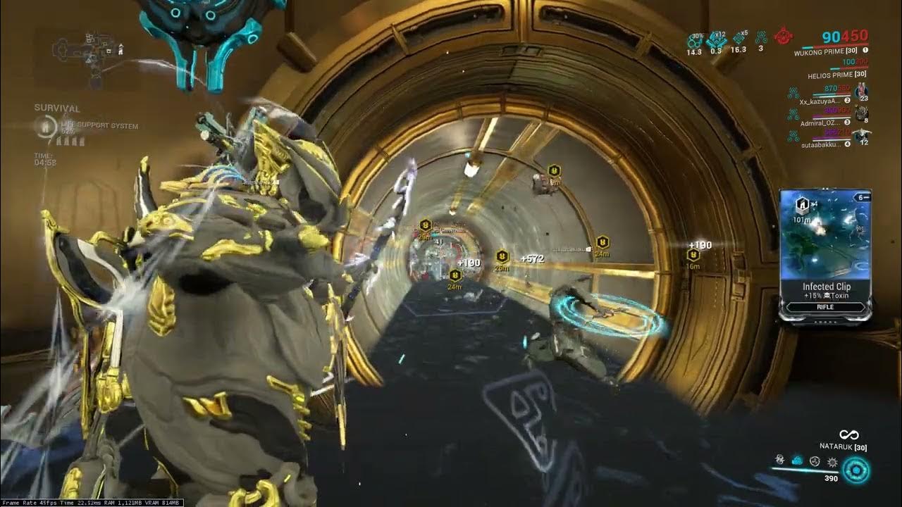 Warframe Nataruk Red Crits YouTube