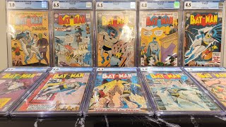 Batman Graded Comics from 160 to 169 complete run