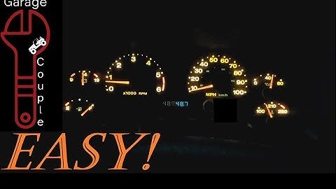 ADD LED Dash lights to your Wrangler TJ | DIY Guide