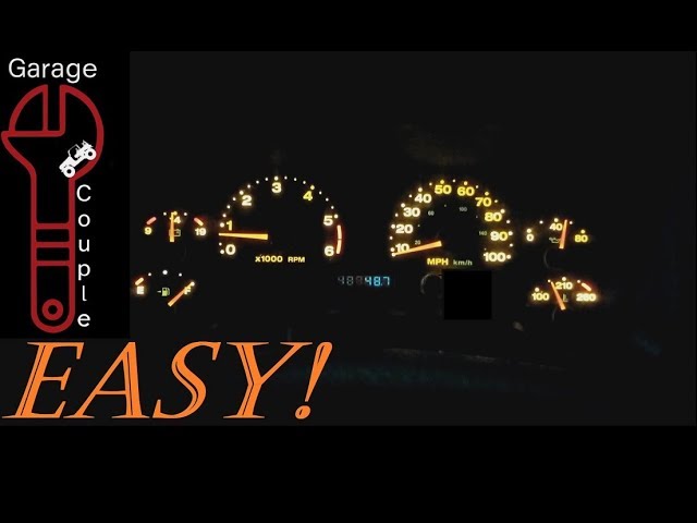 ADD LED Dash lights to your Wrangler TJ | DIY Guide - YouTube