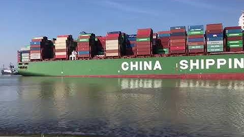 CCL Jupiter vastgelopen op Westerschelde