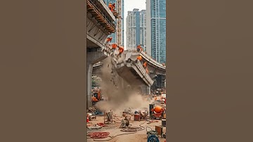 ➡️ "⚠️ Highway Collapse! Shocking AI-Generated Disaster Scene | #BridgeCollapse"