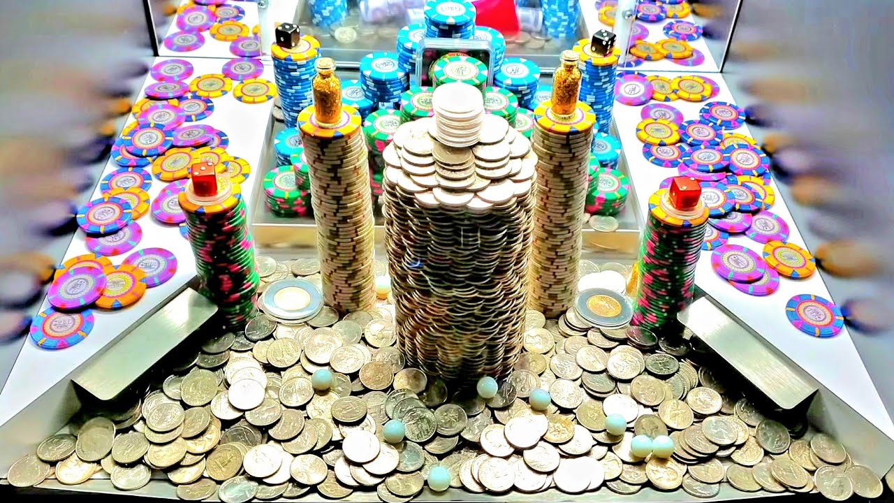 Jackpot Win MUST SEE High Limit Coin Pusher REAL Money WON ASMR Jackpot Win MUST SEE High Limit Coin Pusher REAL Money WON ASMR