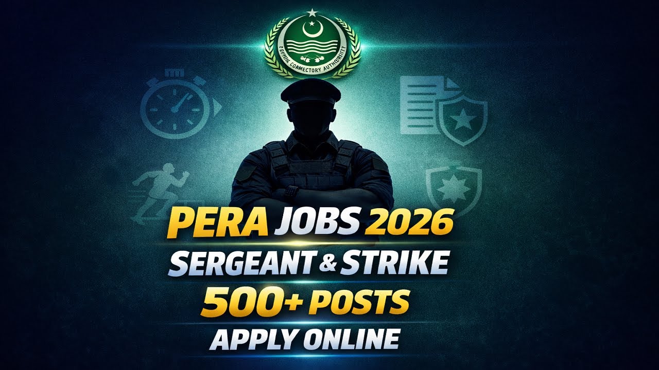 How to Apply PERA Jobs 2026 | Sergeant BS-07 & Strike Jobs | Apply Online Complete Guide