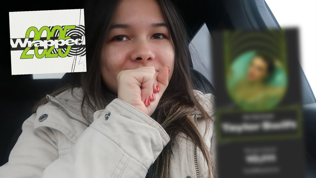 reacting to my 2025 spotify wrapped
