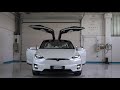 Tesla Model X Xmas Dance 4K