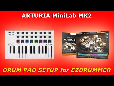 Arturia Minilab Mk2 Drum Pad Setup For Ezdrummer