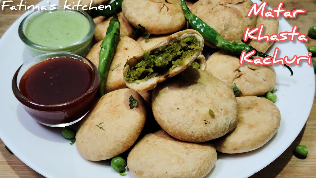 हरे मटर की खस्ता कचौड़ी recipe in hindi green peas kachori recipe