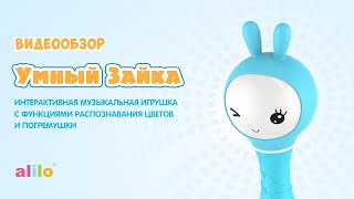 Интерактивная обучающая игрушка Умный зайка alilo R1 c распознаванием цветов (ver.1)