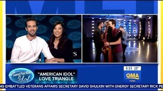 American Idol&#39;s Trevor Holmes &amp; Girlfriend Chat Katy Perry Crush (GMA)