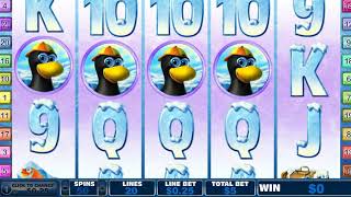 Playtech's video slot Penguin Vacation bonus game win screenshot 4