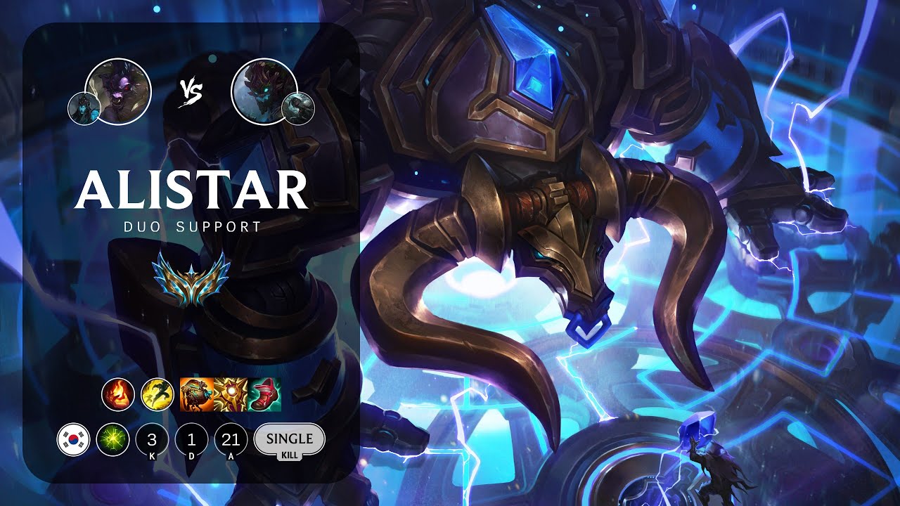 Alistar Support vs Maokai - KR Challenger Patch 14.2 - YouTube