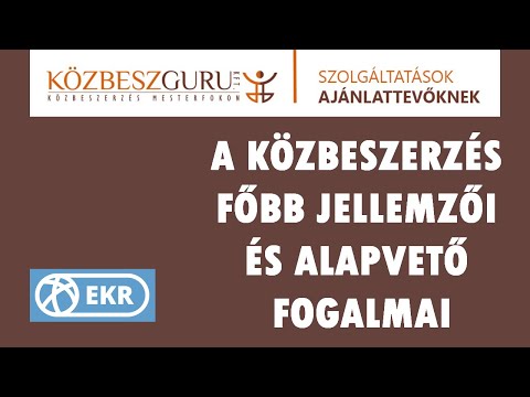 Videó: Melyek a HUF főbb jellemzői?