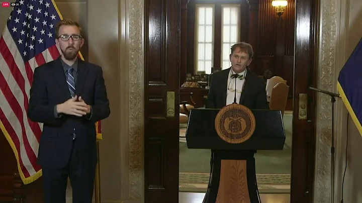 Gov. Mike Parson, First Lady Teresa Parson test po...