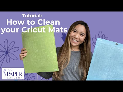 How To Clean Your Cricut Mats