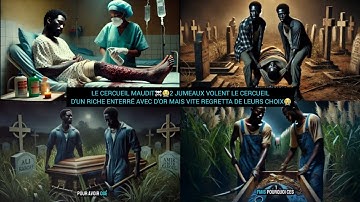 LE CERCUEIL MAUDIT☠️😭2 JUMEAUX VOLENT LE CERCUEIL D