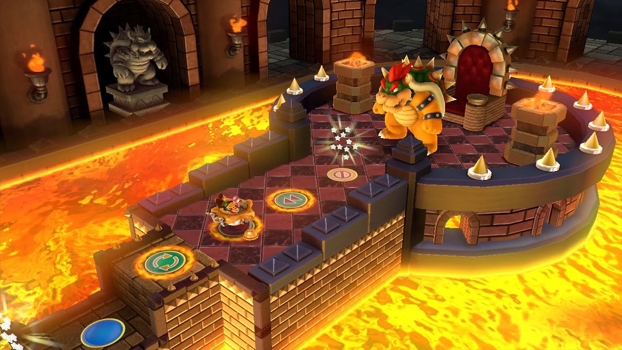 Mario Party 10 Mario Party #570 DK vs Luigi vs Wario vs Toadette Chaos Castle Master Difficulty