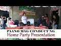 AIM GLOBAL Coaching #4 : Paano mag conduct ng HOME PARTY PRESENTATION.