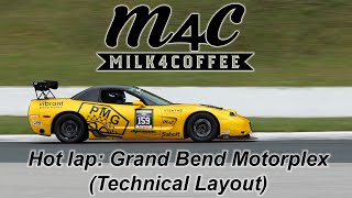 Personal Best Lap at Grand Bend Motorplex (Technical Layout)
