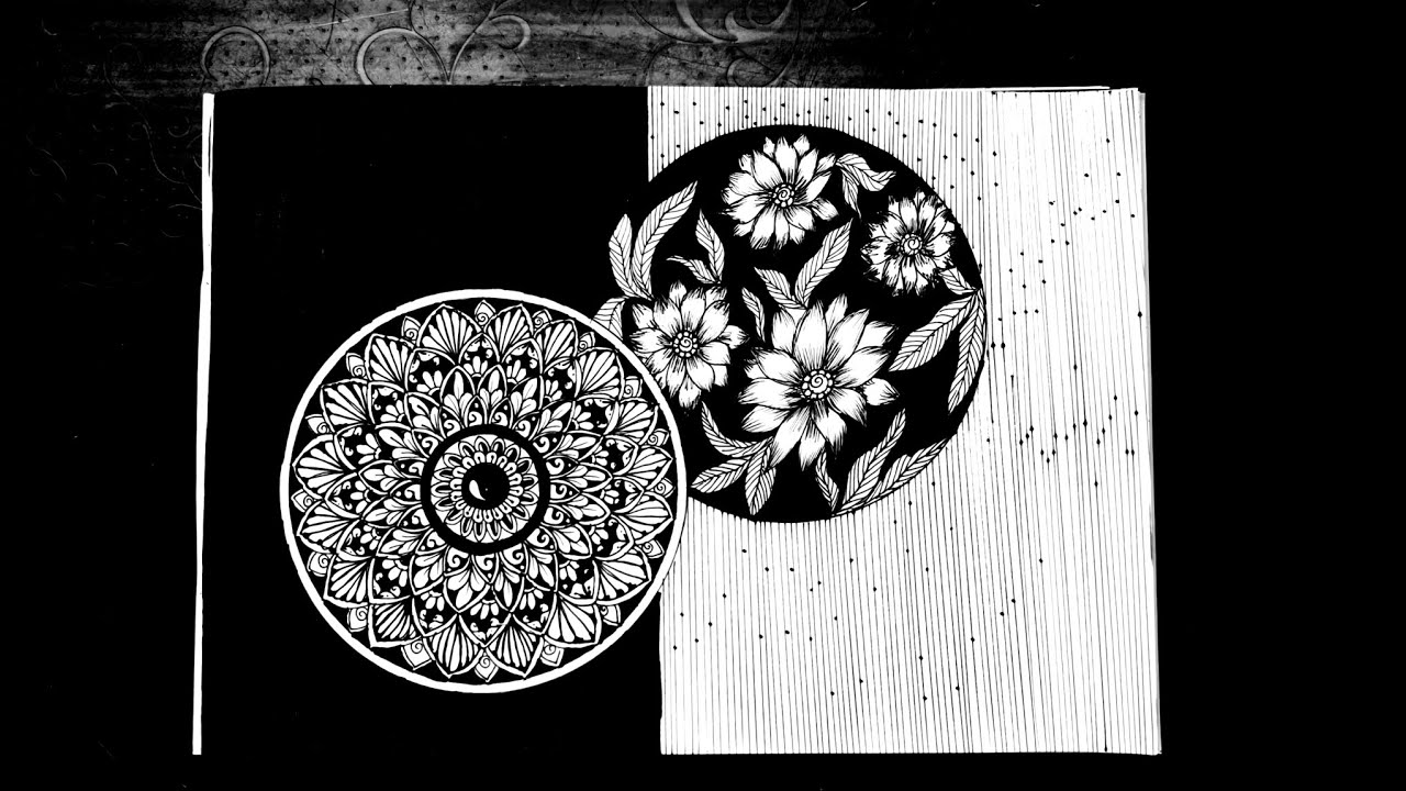 Aesthetic mandala art for Beginners ✨🌼