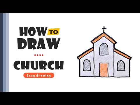 Video: Cara Menggambar Gereja