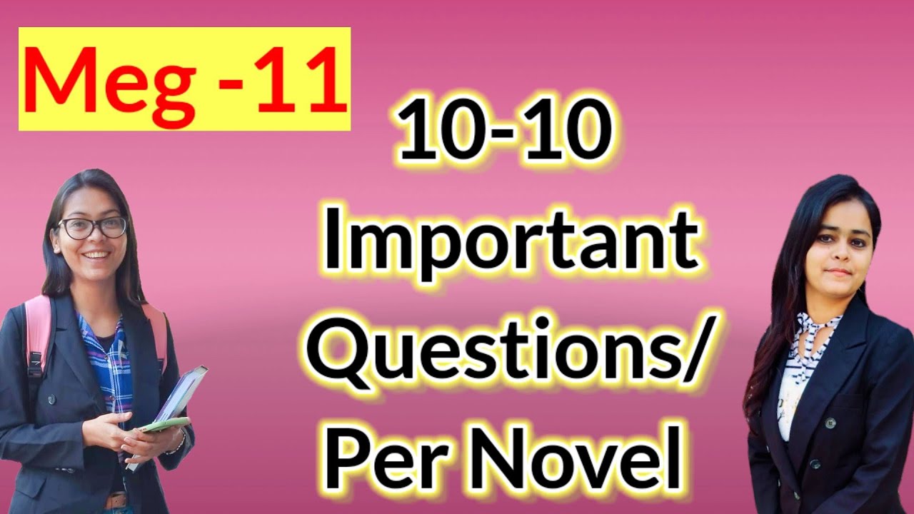 meg -11 , Top 10 questions (per novel), Dec tee exam 2022