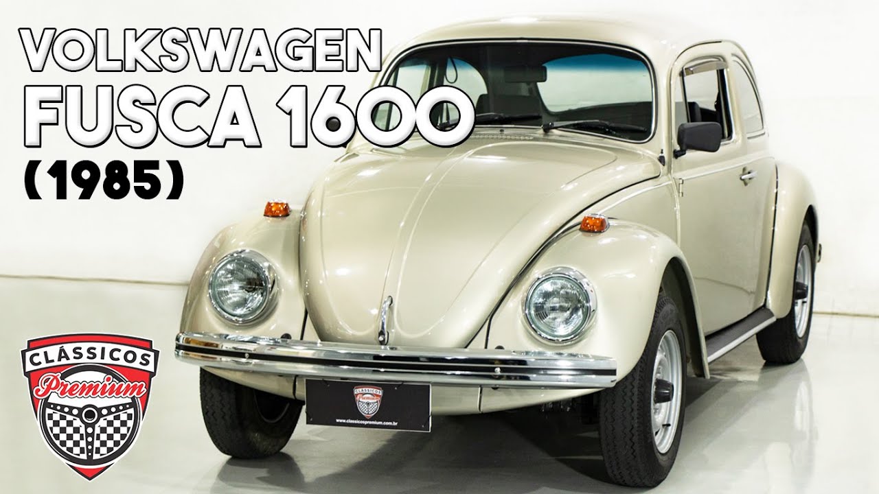 Volkswagen Fusca 1600 (1985) - Clássicos Premium